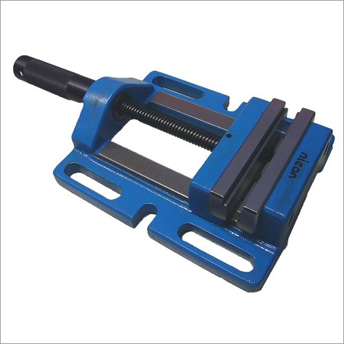 Blue Drill Press Vice