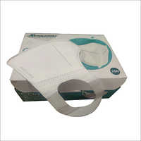 White Face Mask - Non Woven, Ideal Thickness & Shape, Breathable & Washable, Tear Resistance