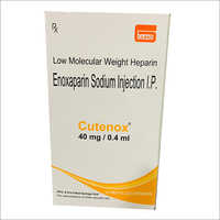 Enoxaparin Sodium Injection Ip - 40mg/0.4ml Liquid Formulation | Lab Tested, Prevents Blood Clots, Reduces Stroke Risk
