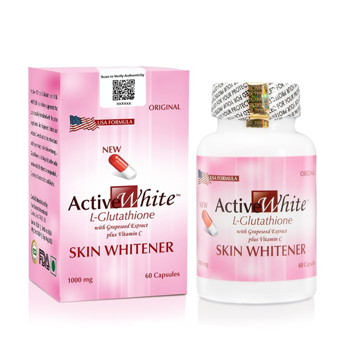 Active White L Glutathione Skin Whitening Pills