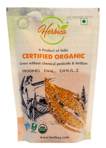 Organic Washed Split Moong Dal Shelf Life: 12 Months