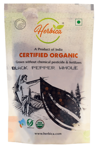 Organic Whole Black Pepper