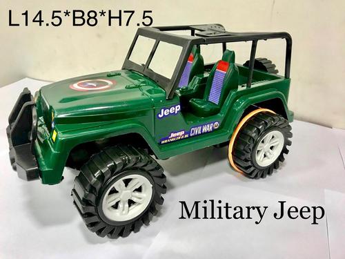 Plastic Military Jeep Toy