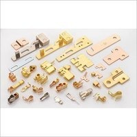 Silver & Gold Sheet Metal Components