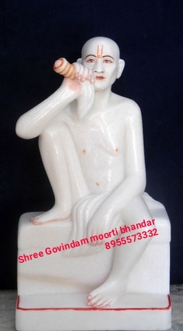 White Marble Gajanad Maharaj