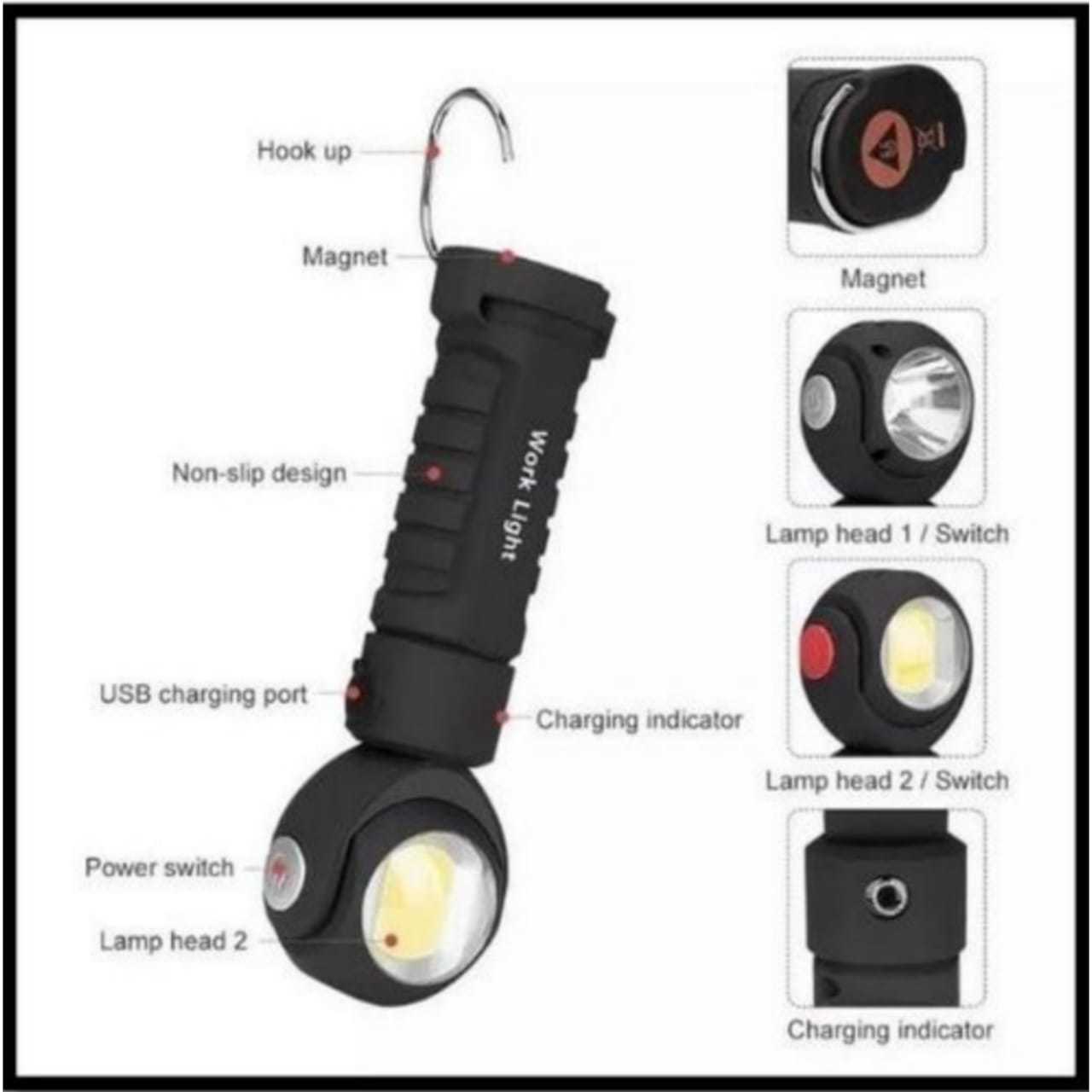 Rechargeable Maintenance Led COB Light