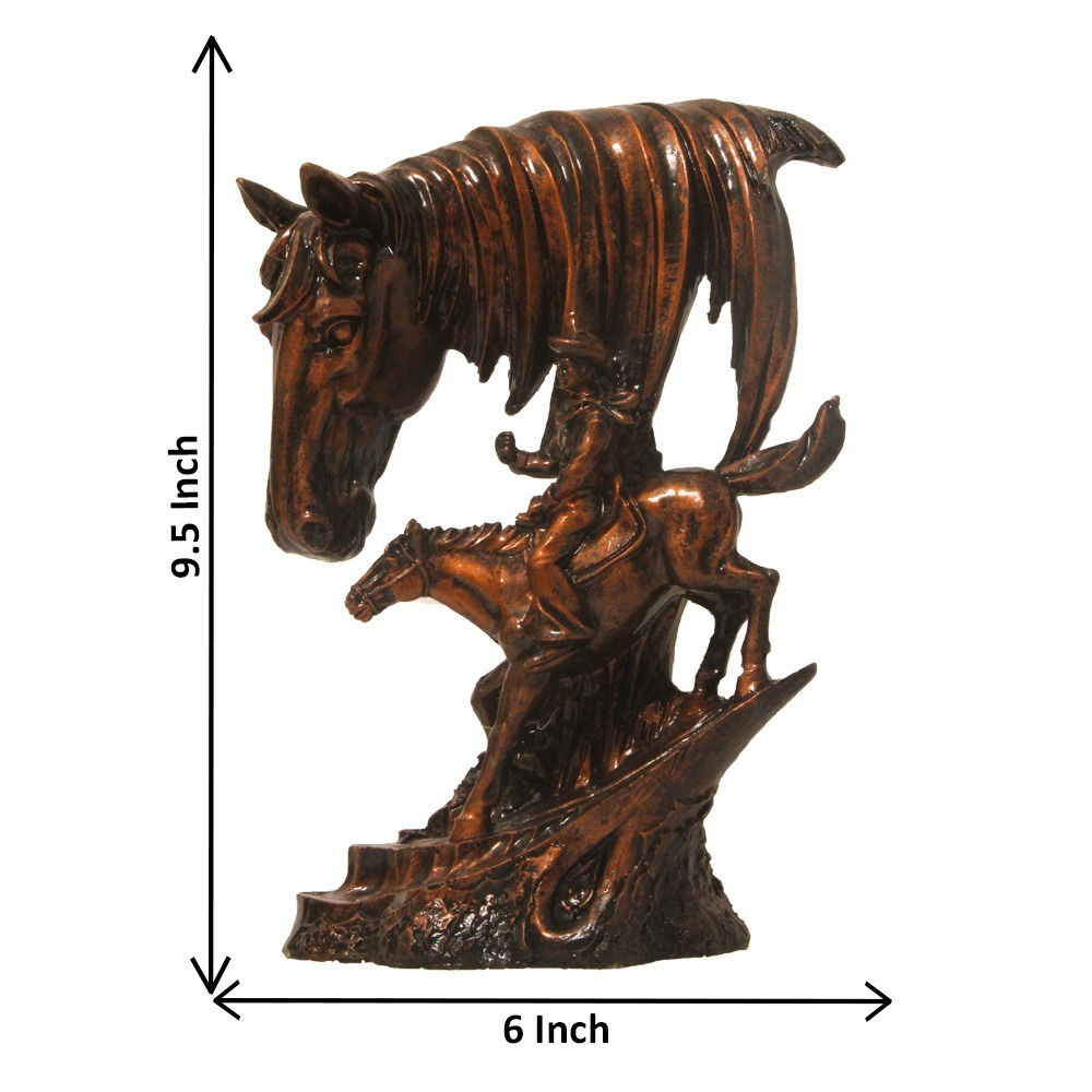 New Polyresin Horse Sculpature