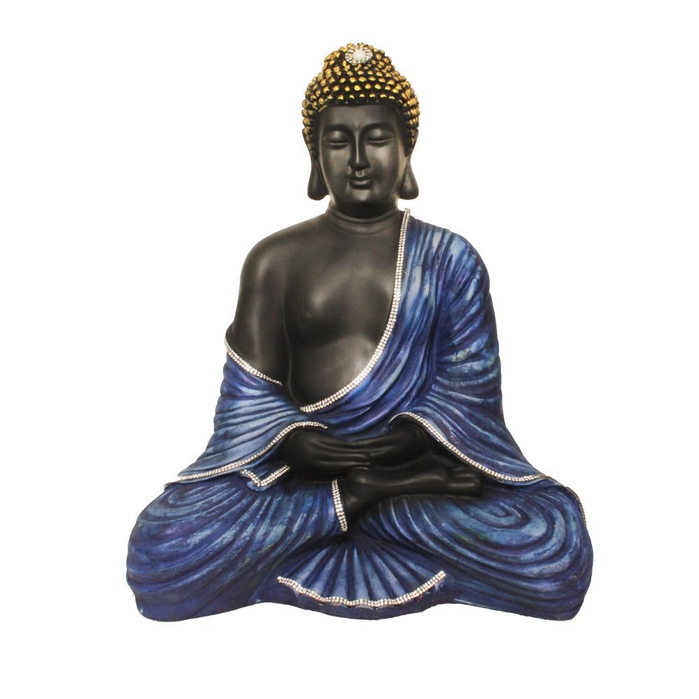 Samadhi Buddha Polyresin Statue