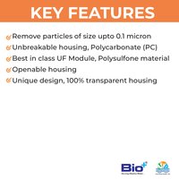 Ultrafiltration (Uf) Membrane Filter, Transparent, High Quality