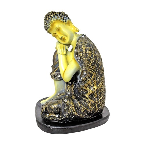 Resting Buddha Polyresin Statue