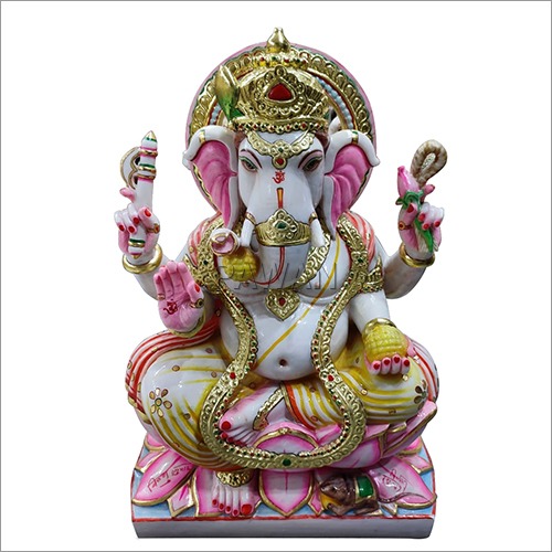 Marble Mandir Ganesh Statue