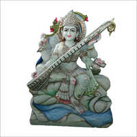 Marble Fancy Maa Saraswati Statue