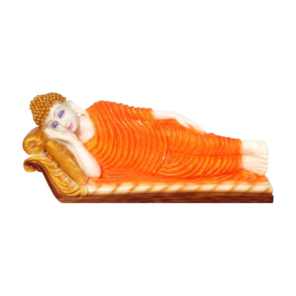 Polyresin Sleeping Buddha Figurine