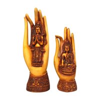 Polyresin Hand Buddha Figurine