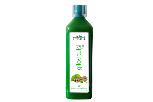 Trikara Giloy Tulsi Ras 1 Ltr Age Group: For Children(2-18Years)