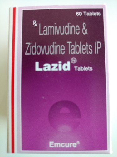 Lazid Tablet (Lamivudine (150mg) + Zidovudine (300mg)