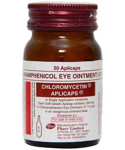 Chloromycetin Eye Ointment Application: As Per Doctor Advice