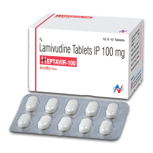 Heptavir 100mg Tablet (Lamivudine (100mg)