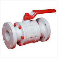Pph Ball Valve - Material: Pph, Size: 1/2 Inch (available Up To 12 Inch), Max Working Temp: 70â°c, Pressure: 10 Bar | Semi-automatic, Flanged Connection