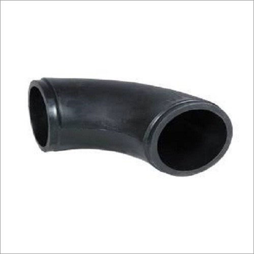 Black 5 Mm Thick And 9 Inches Long Round Polished Hdpe Pipe Elbow at Best  Price in Jaynagar