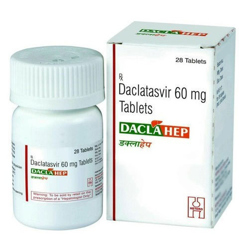 Daclahep 60Mg Tablet (Daclatasvir (60Mg) Expiration Date: 2 Years