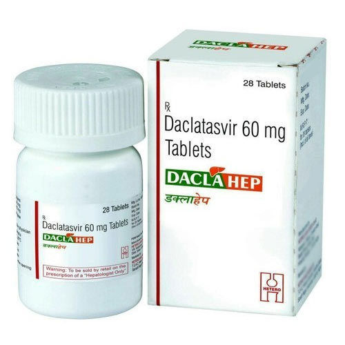 Daclahep 60mg Tablet (Daclatasvir (60mg) Expiration Date: 2 Years