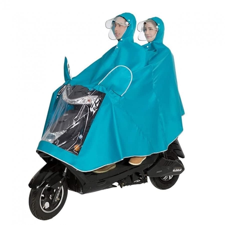 BIKE RAINCOAT UNISEX DOUBLE BIKE UMBRELLA