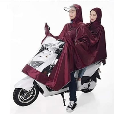 BIKE RAINCOAT UNISEX DOUBLE BIKE UMBRELLA