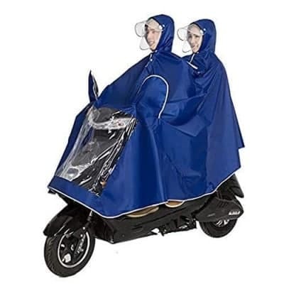 BIKE RAINCOAT UNISEX DOUBLE BIKE UMBRELLA