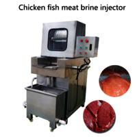 Poultry Saline Water Injecting Machine - Stainless Steel, 960x1350x1750 Mm | High Efficiency, Eco-friendly, Compact Structure, Low Noise, 4100 Watt Power