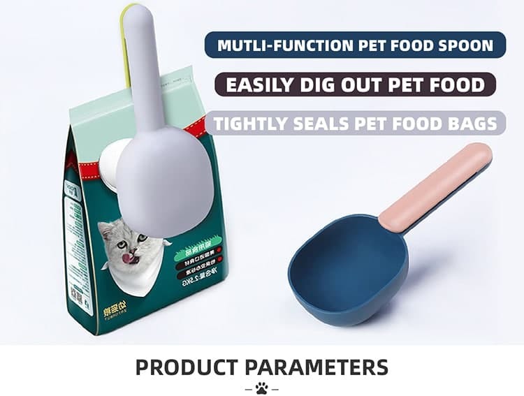 PET CAT DOG PUPPY FOOD SCOOPER SPOON SCOOP SHOVEL