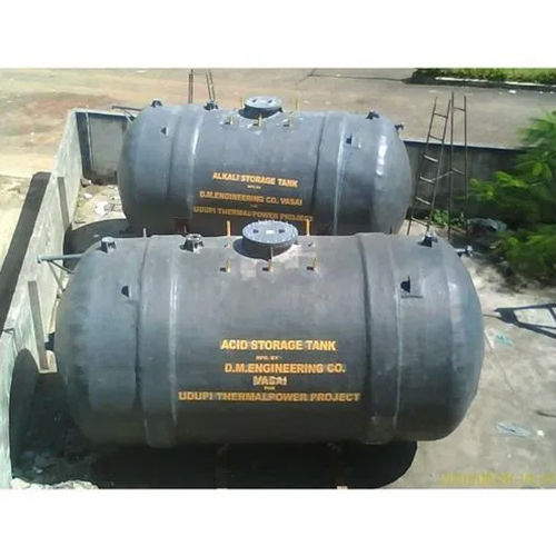 Frp Acid Storage Tanks - Color: Black