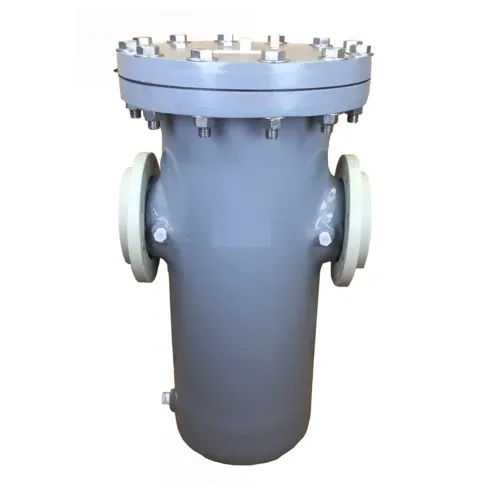 Frp T Type Strainers - Color: Silver