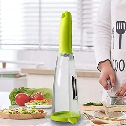 Vegetable Peeler With Container