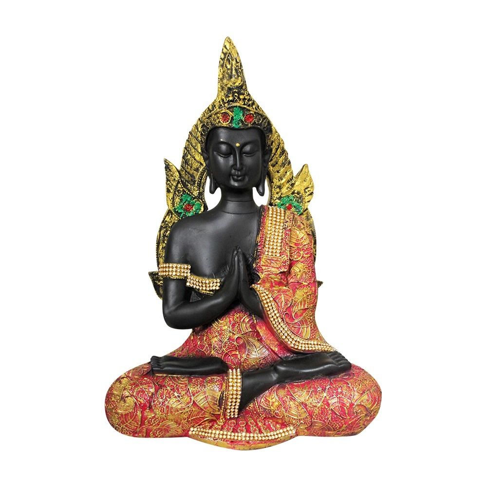 Antique Look Praying/ Namste Buddha Statue