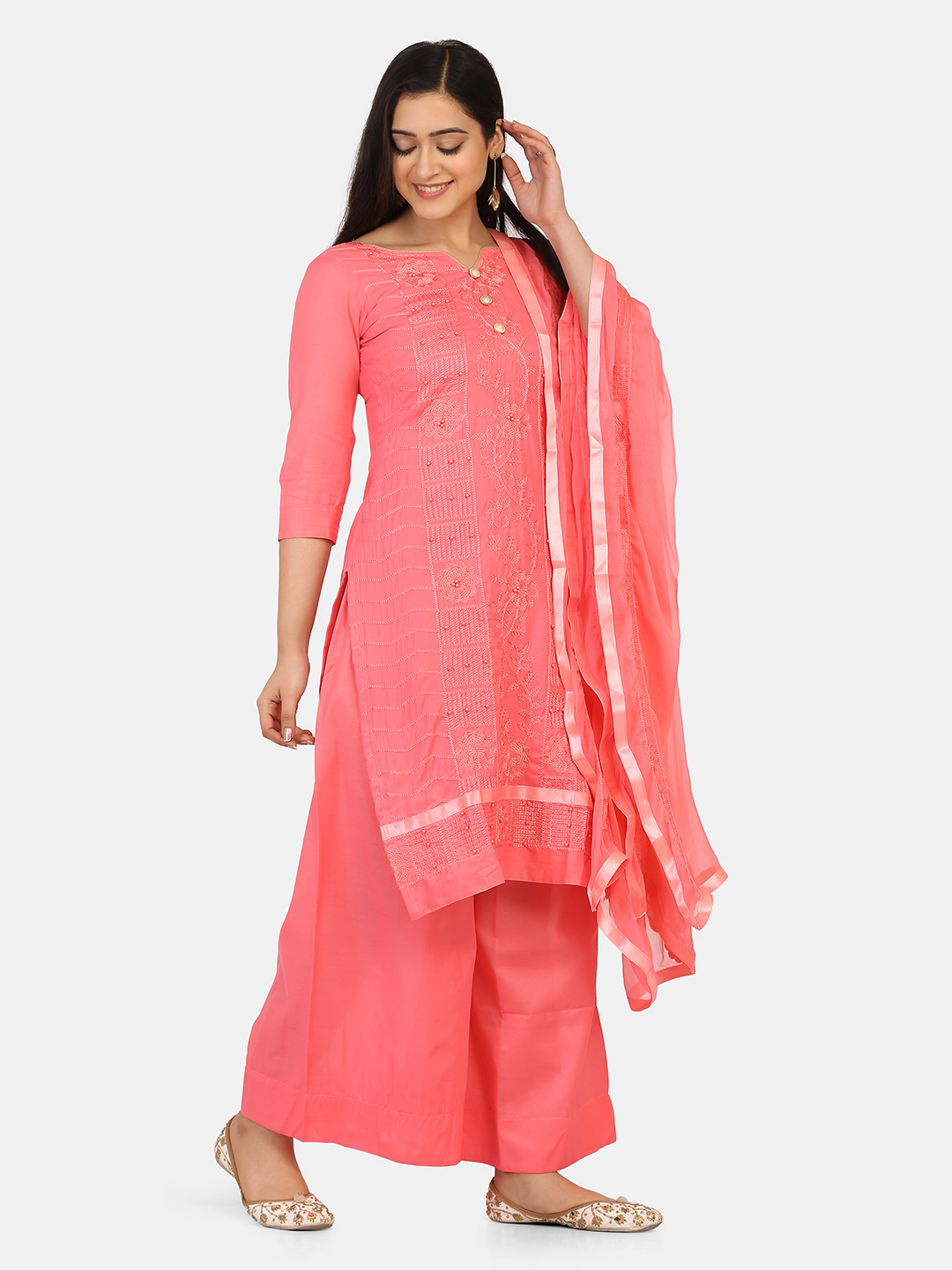 Pitch Unstitched Salwar Suit