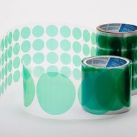 Green Poly Die Cut Masking Tape