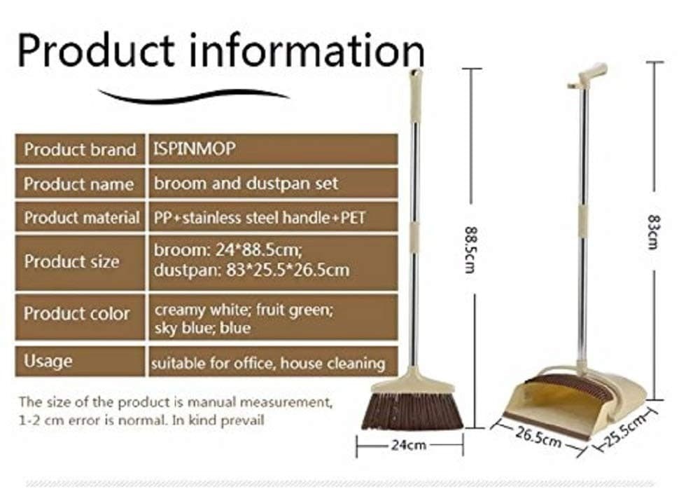 Broom And Dustpan Set