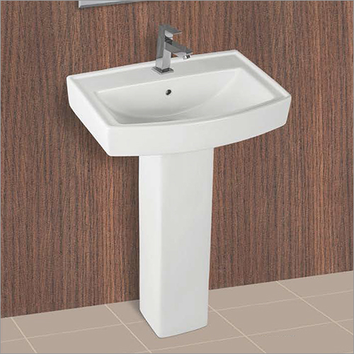 22x17 Inch Polo Pedestal Wash Basin