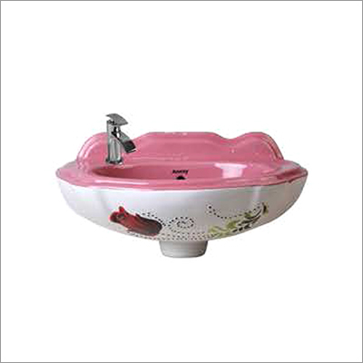 18x13 Inch Magenta Vitrosa Series Wash Basin By AGOX CERA PRIVATE LIMITED