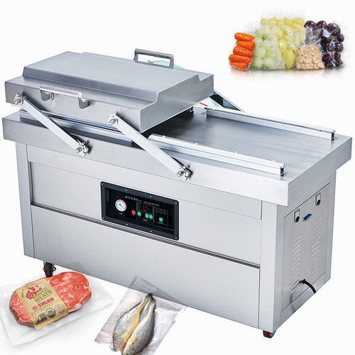 Semi-automatic Vdu-2s-600 Stable Performance Double Chamber Vacuum Sealer Packing Machine