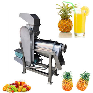 Htc-1.5 Automatic Pineapple Juice Crushing Machine/Pineapple Juice Press Machine/Spiral Pineapple Juice Extractor Capacity: 1000-1500 Kg/Hr