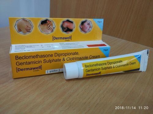 Clotrimazole + Gentamycin +  Beclomethasone Dipropionate cream
