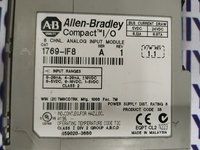 ALLEN BRADLEY I/O MODULE 1769-IF8