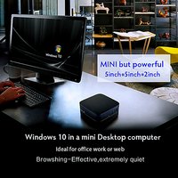 Mini PCs Intel J3455 HD Graphics500 Windows 10 DDR3 4GB SSD 64GB mini pc