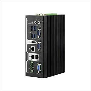 Tres-5611 Fanless DIN Rail Embedded System Industrial Computer Supports Intel lingsong X7 Or Celeron Processor
