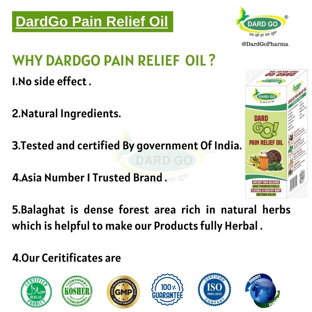 Ayurvedic Pain Relief Oil 60 ml