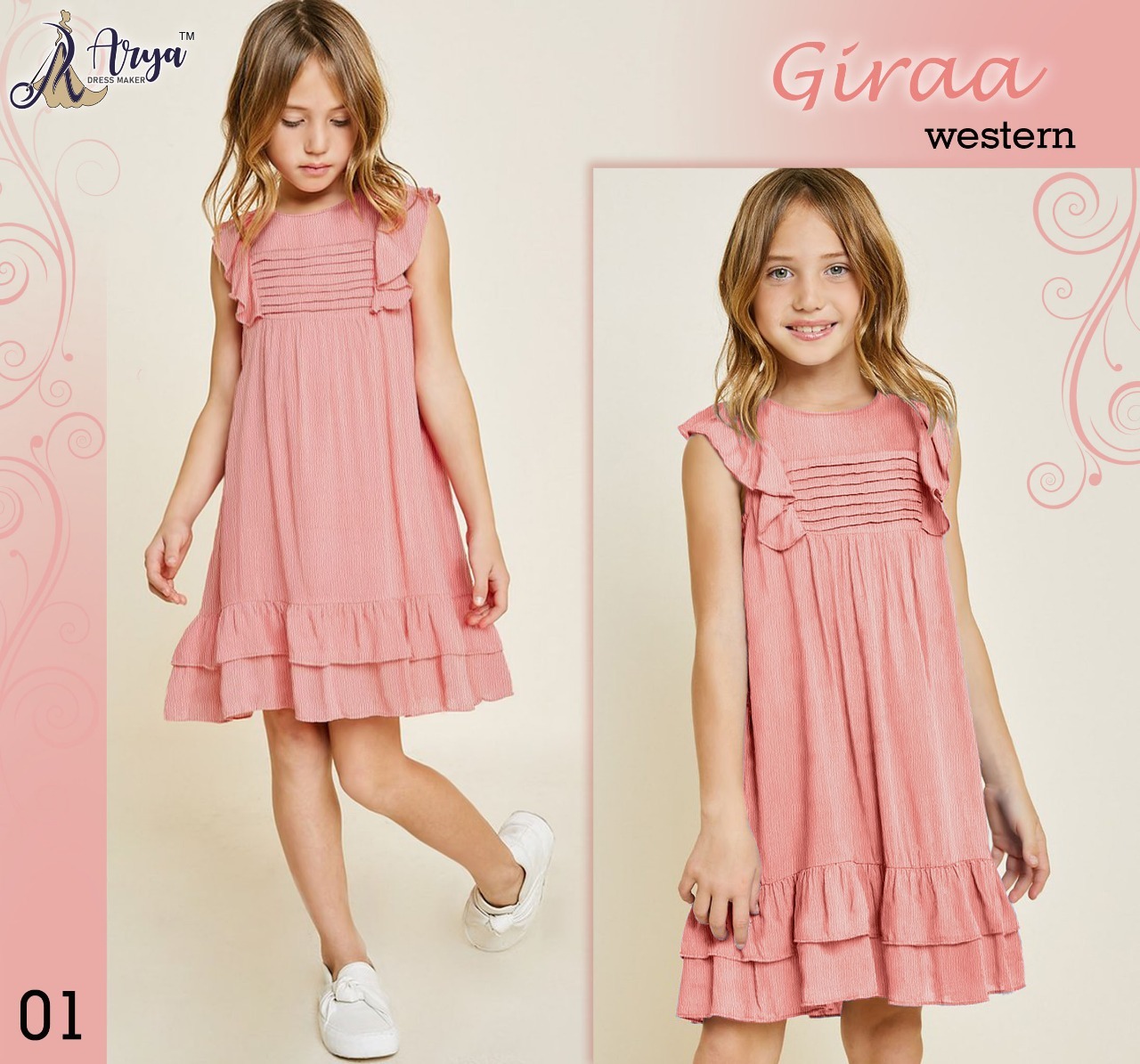 Girls Giraa Kids One Pieces Dress