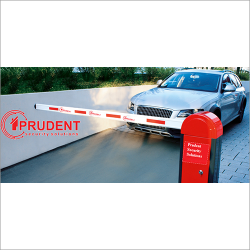 Automatic Boom Barrier - White Finish, 50Hz Frequency | Automatic Operation with Microprocessor Control, Emergency Stop Feature