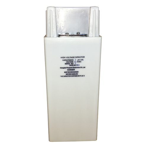 Plastic Case Capacitor 15kV 2uF HV Pulse Capacitor 2uF(2000nF) 15kV